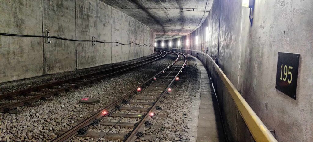 Wenn die Zeit drängt: Gleisüberwachung Tunnel Zumikon