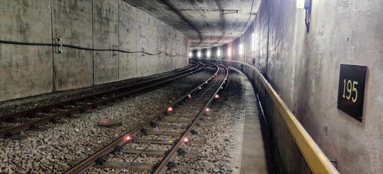 Wenn die Zeit drängt: Gleisüberwachung Tunnel Zumikon