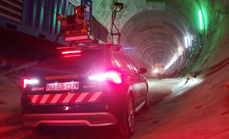 Mobile Mapping im Tunnel Rastatt