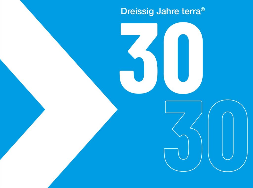 terra 30 Jahre logo