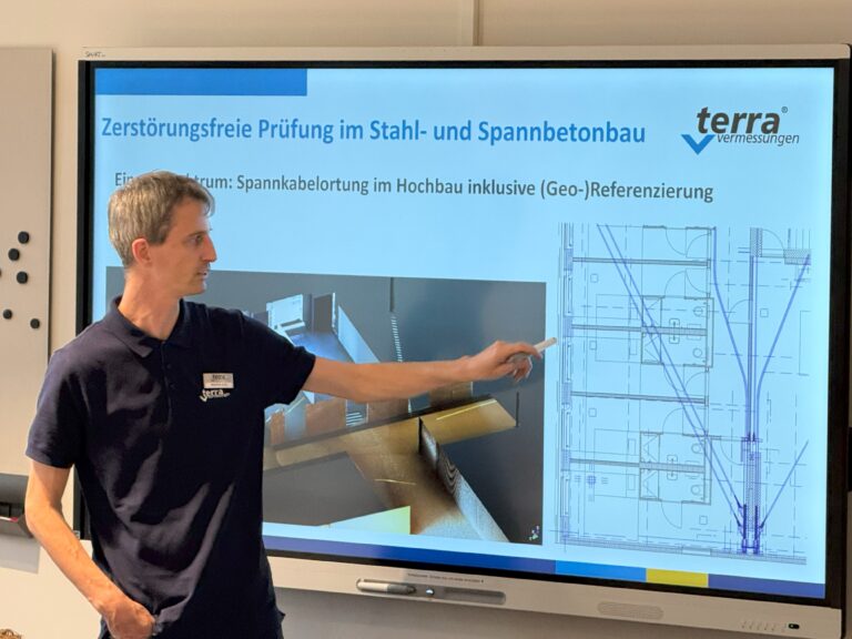 Fachvortrag zum Thema Georadarmessungen im Hoch- und Tiefbau